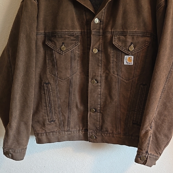 Carhartt Men's Brown Jacket - Picture 3 of 6